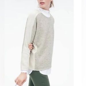 J. Crew colorblock Jaspe Sweatshirt Size S Crewneck